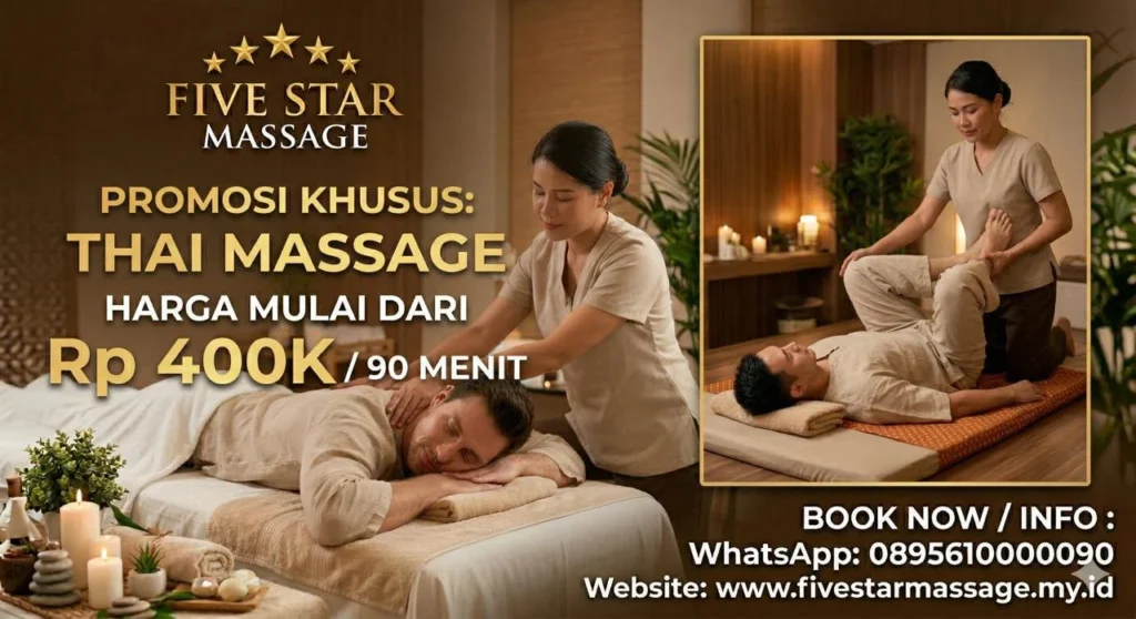 Thai Massage di Five Star Spa Massage
