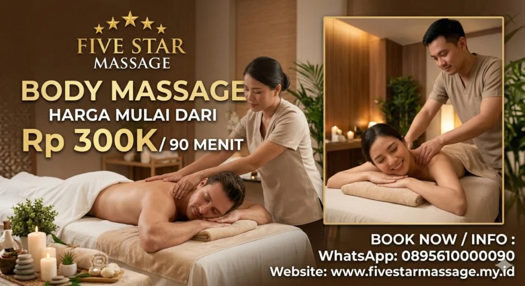 Body Massage di Five Star Spa Massage