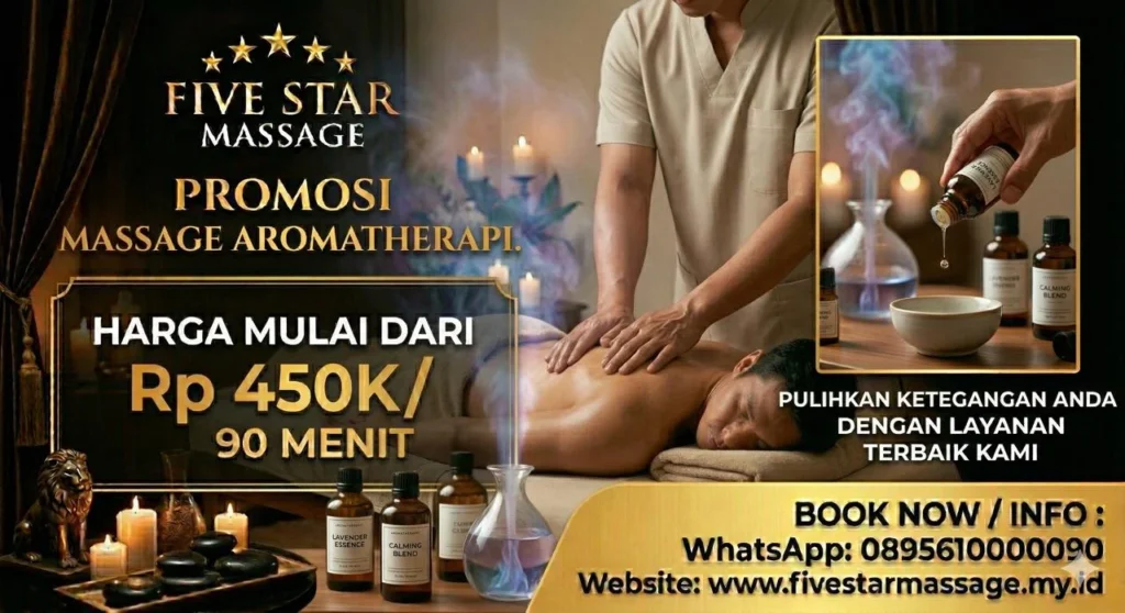 Massage Aromaterapi di Five Star Spa Massage